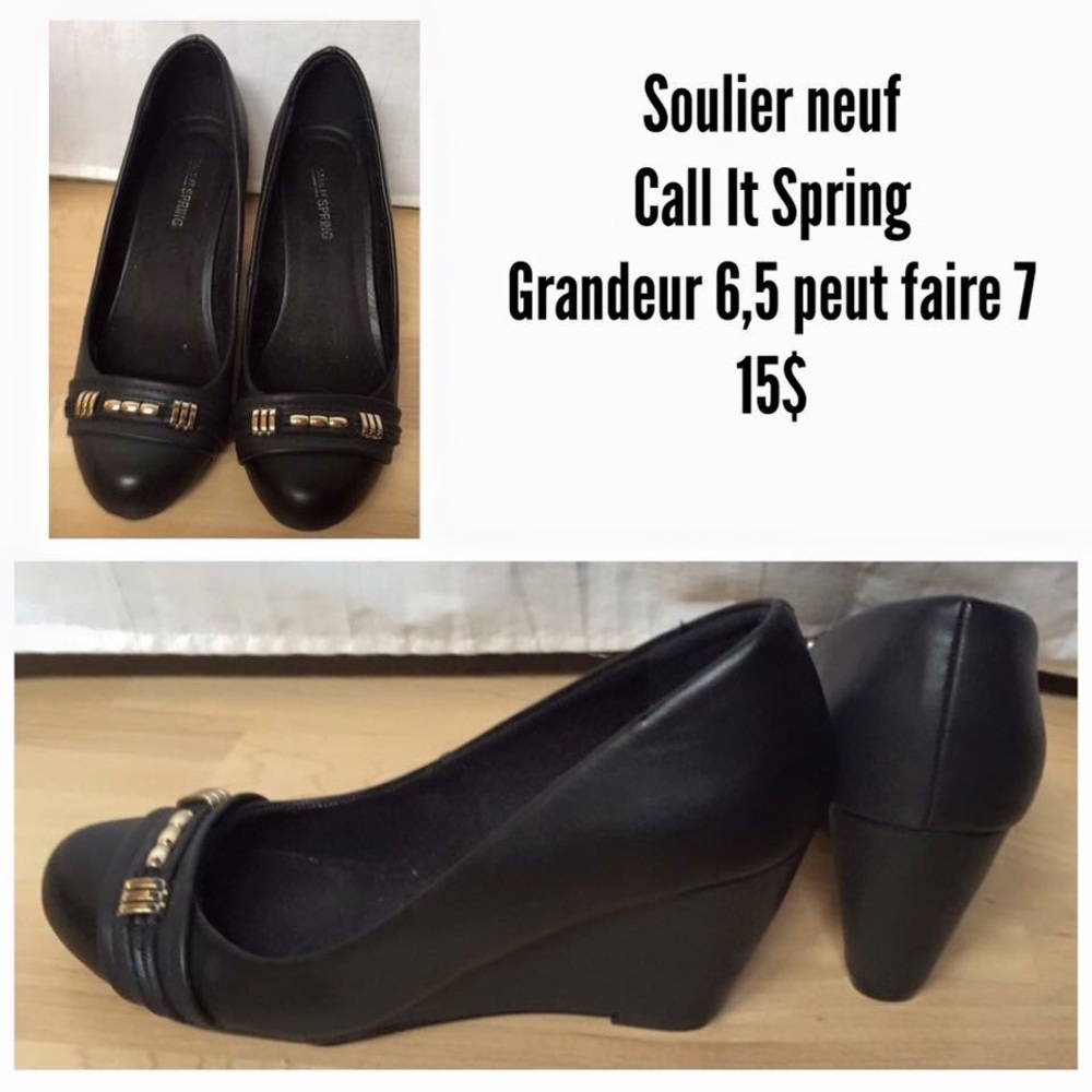 Soulier noir chic